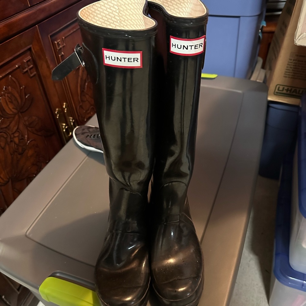Hunter rain boots